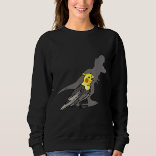Cute Screaming Parrot Birb Funny Parrot Birb Owner Sweatshirt