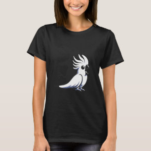Cute Screaming Parrot Bird Day Memes Funny T Rex C T-Shirt