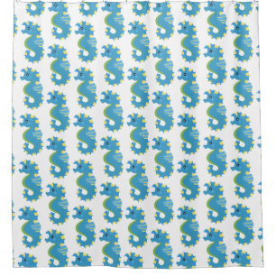 Cute sea creature - Seahorse Shower Curtain