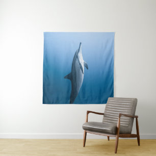 Cute Sea Dolphin Tapestry