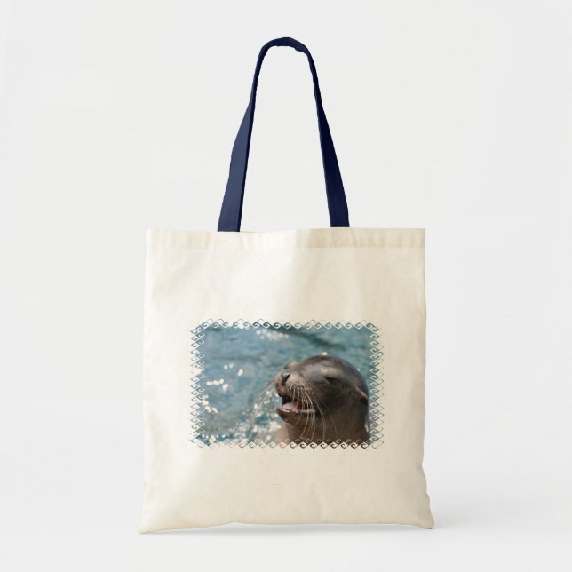 Cute Sea Lion  Small Bag (Front)