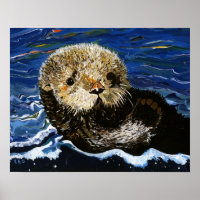 Cute Sea Otter
