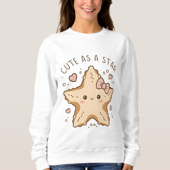 Cute Sea Star Sweatshirt (Front)