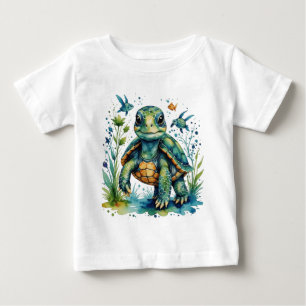  Cute sea turtle Baby T-Shirt