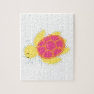 Cute Sea Turtle Jigsaw Puzzle