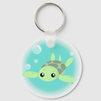 Cute Sea Turtle Keychain