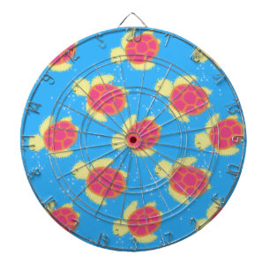 Cute Sea Turtle Pattern Dartboard