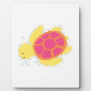 Cute Sea Turtle Plaque