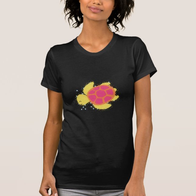 Cute Sea Turtle T-Shirt (Front)