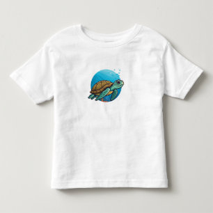 CUTE SEA TURTLE TODDLER T-Shirt