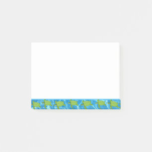 Cute Sea Turtles on Water Post-it Notes