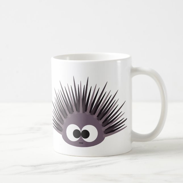 Cute Sea Urchin Coffee Mug (Right)