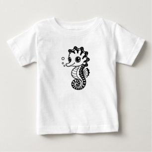 Cute Seahorse Baby T-Shirt