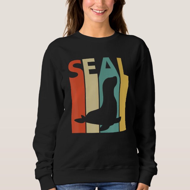 Cute Seal Animal Sweatshirt (Front)