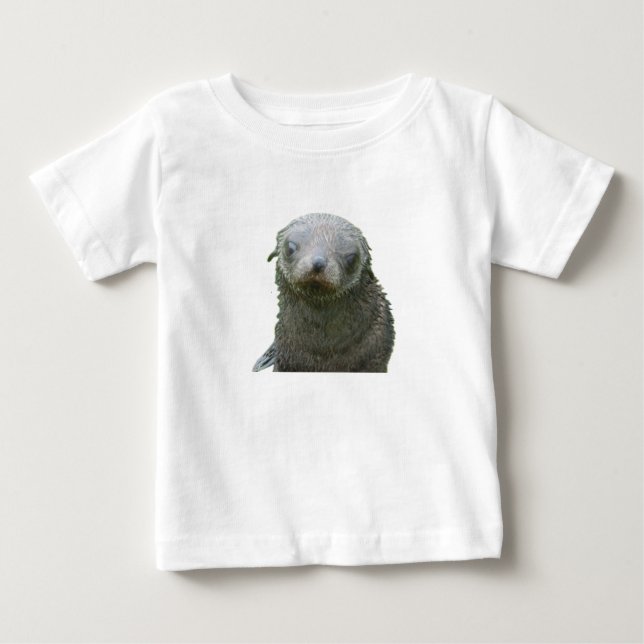 Cute Seal Baby T-Shirt (Front)