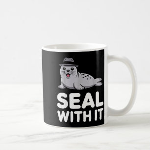Cute Seal Costume For Men Women Kids Ocean Animal  Coffee Mug