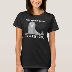 Cute Seal For Men Women Sea Lion Zoo Animal T-Shirt