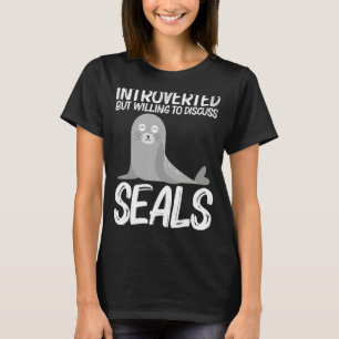 Cute Seal For Men Women Sea Lion Zoo Animal T-Shirt