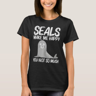 Cute Seal For Men Women Sea Lion Zoo Animal T-Shirt