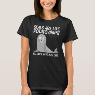 Cute Seal For Men Women Sea Lion Zoo Animal T-Shirt