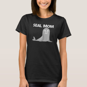 Cute Seal For Mom Mother Sea Lion Zoo Animal T-Shirt