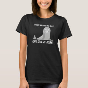 Cute Seal For Women Mum Sea Lion Zoo Animal T-Shirt