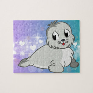 Cute seal jigsaw puzzle