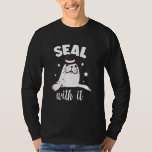 Cute Seal With It T-Shirt