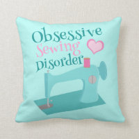 Cute Seamstress Obsessive Sewing Disorder
