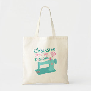 Cute Seamstress Obsessive Sewing Disorder Tote Bag
