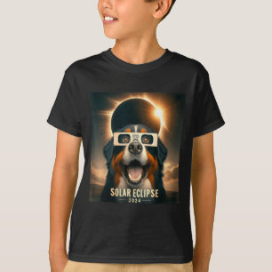 Cute Selfie Bernese Mountain Dog Womens T-Shirt