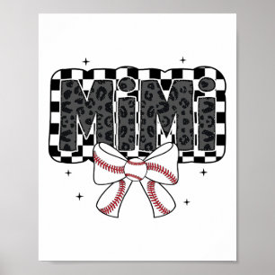 Cute Sell Mimi Llpark Coquette Bow Grandma Mothers Poster