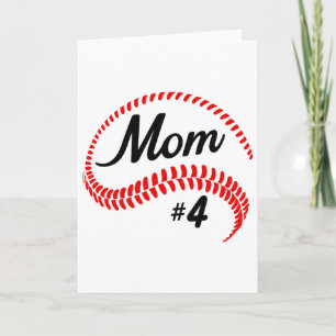 Cute Sell Softll #4 Sell Mom Mother's Day Gameday Card