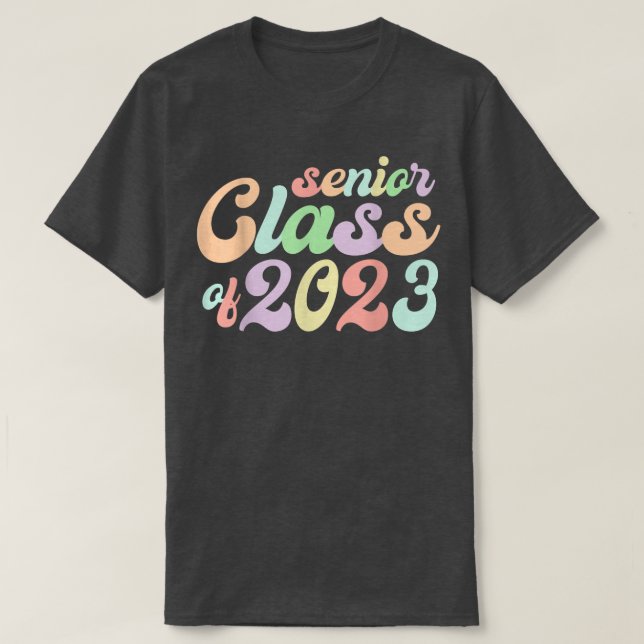 Cute Senior Class Of 2023  T-Shirt (Design Front)