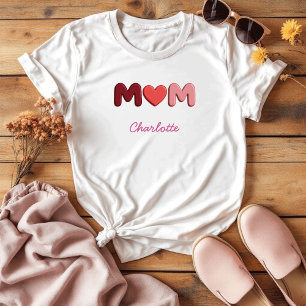 Cute & Sentimental Gift for Mum   Mum Life T-Shirt