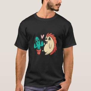 Cute Serape Cactus And Hedgehog Cactus plants Mexi T-Shirt