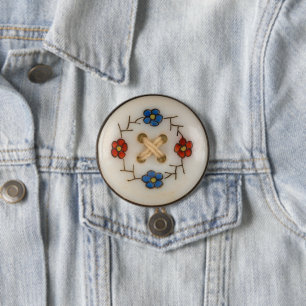Cute Sewing Button Button
