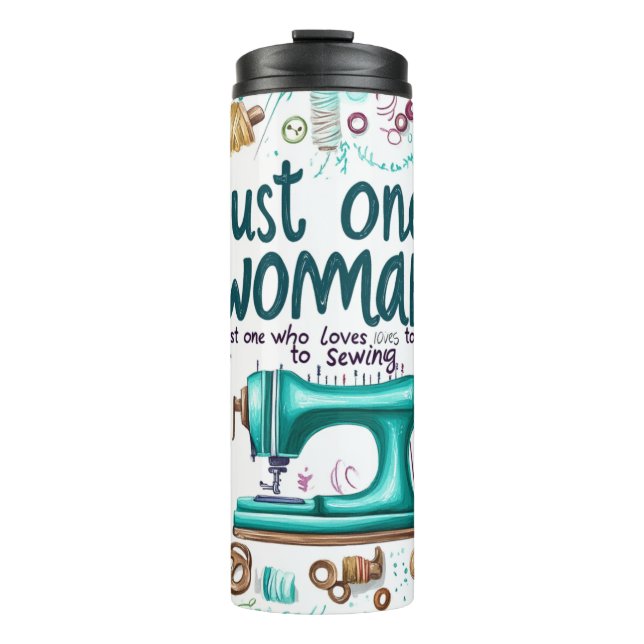 Cute Sewing Tumbler (Front)
