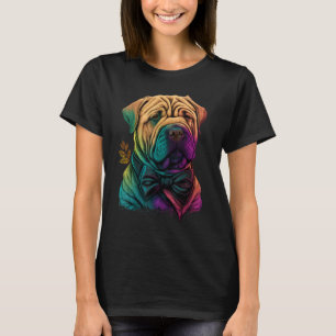 Cute Shar Pei Dog on Shar Pei  1 T-Shirt