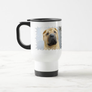 Cute Shar Pei Travel Mug
