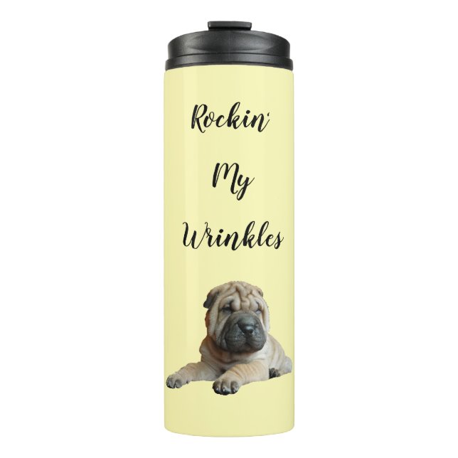 Cute Shar Pei Tumbler (Front)