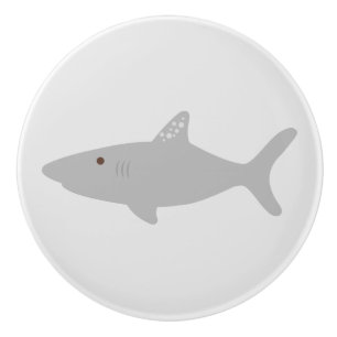 Cute Shark Ceramic Pull