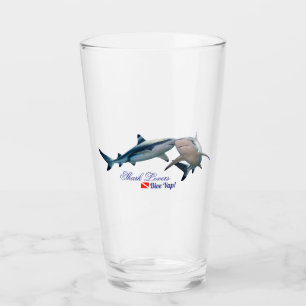 Cute Shark lovers Shot Glass