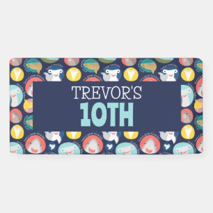 Cute Shark Species  Banner