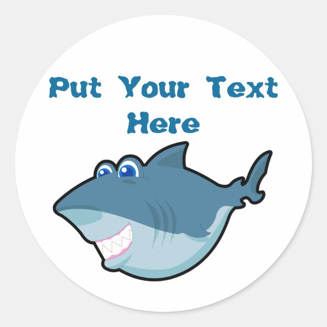 Cute Shark Stickers (Front)
