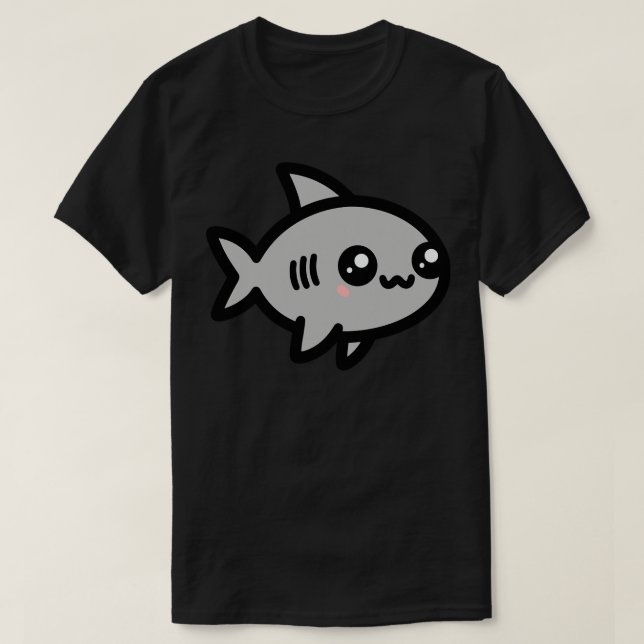 Cute Shark T-Shirt (Design Front)