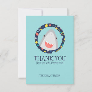 Cute Shark Thank You Card