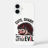 Cute, Sharp, and a Little Evil – Funny Hedgehog