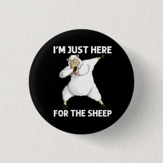 Cute Sheep 3 Cm Round Badge
