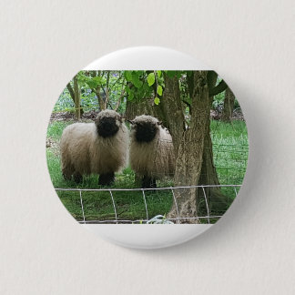 Cute Sheep 6 Cm Round Badge
